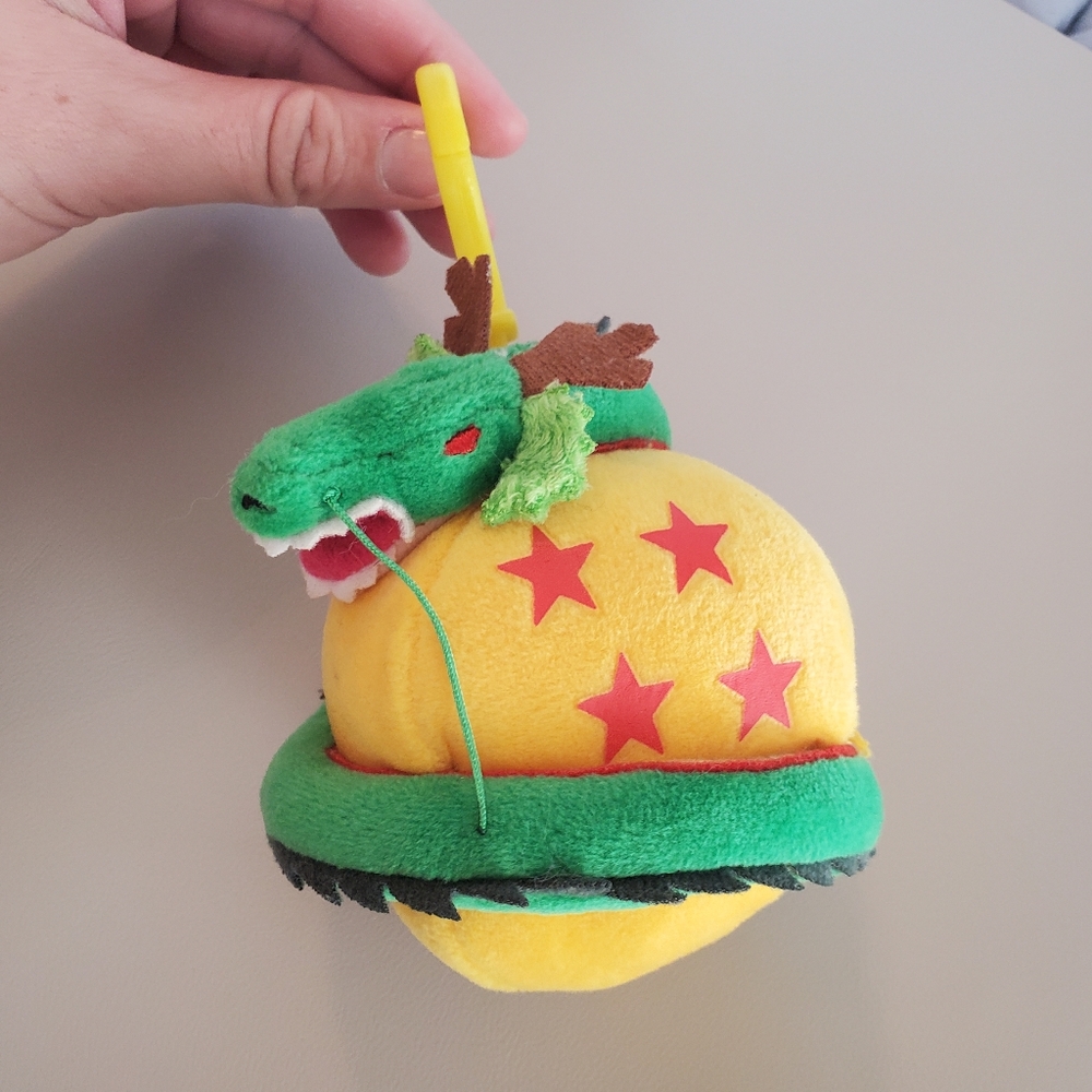 Dragon Ball DBZ Shenron plush keychain